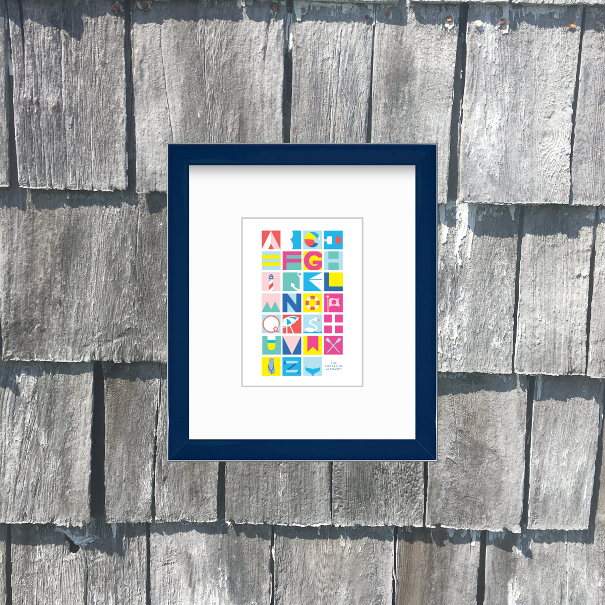 Shoreline Alphabet Print / Pre Order