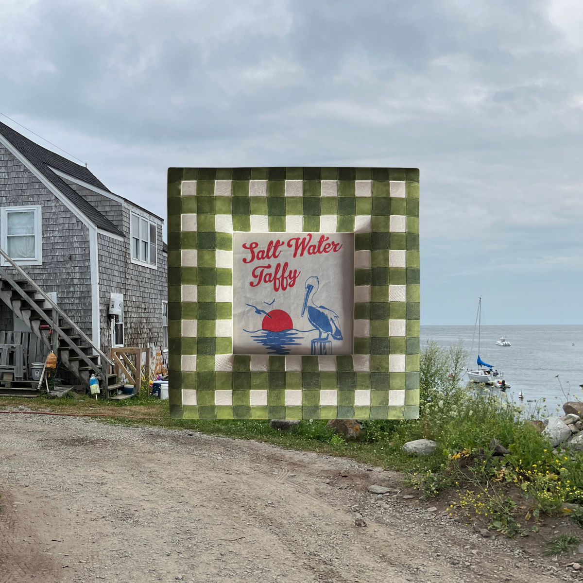 Salt Water Taffy | Vintage Framed Ephemera