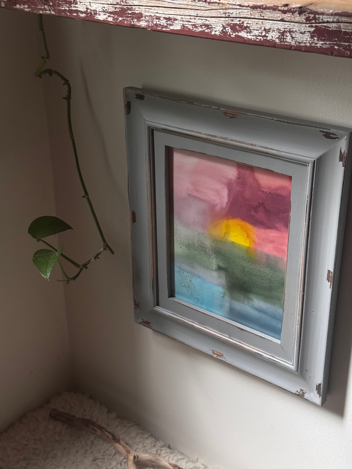 Soft Current (Framed)