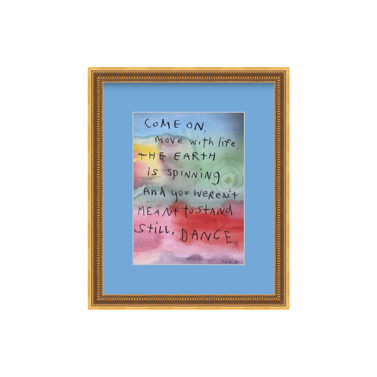 Move with Life / Framed