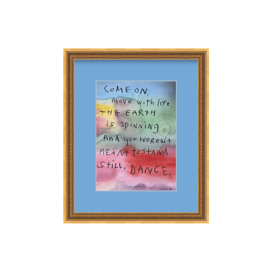 Move with Life / Framed