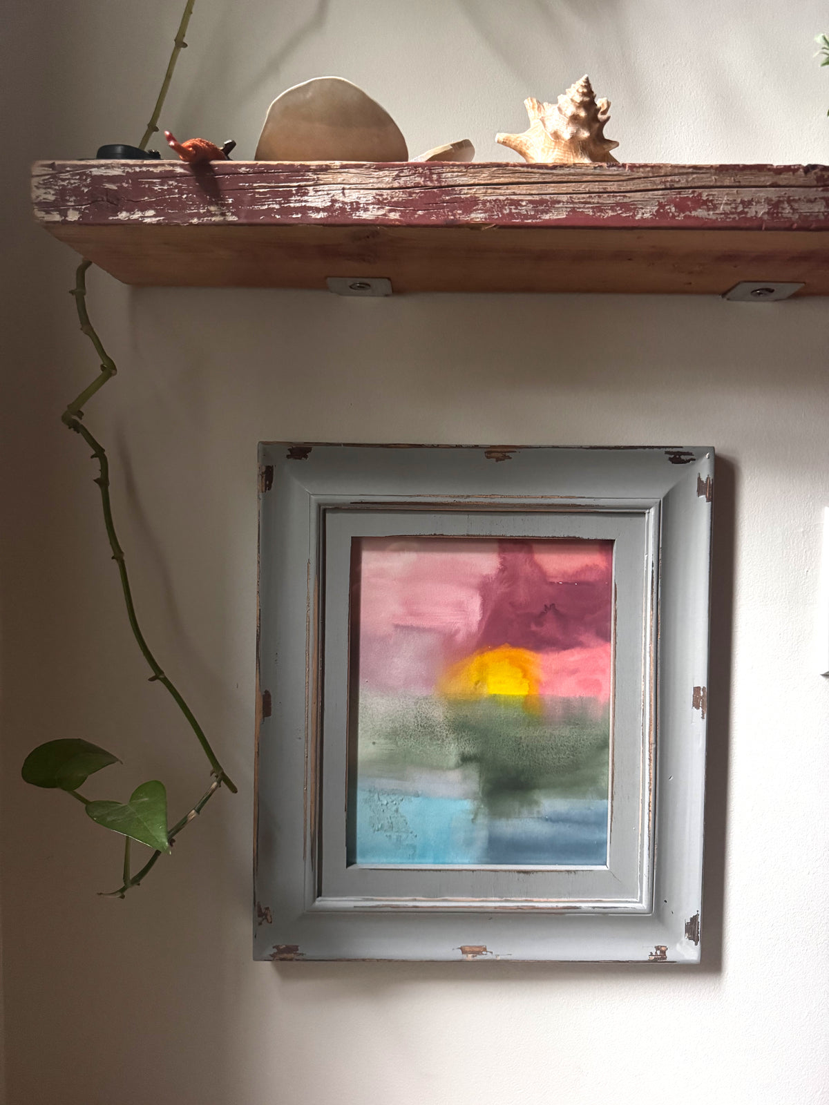 Soft Current (Framed)